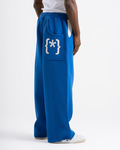 CODED BLUE SWEATPANTS