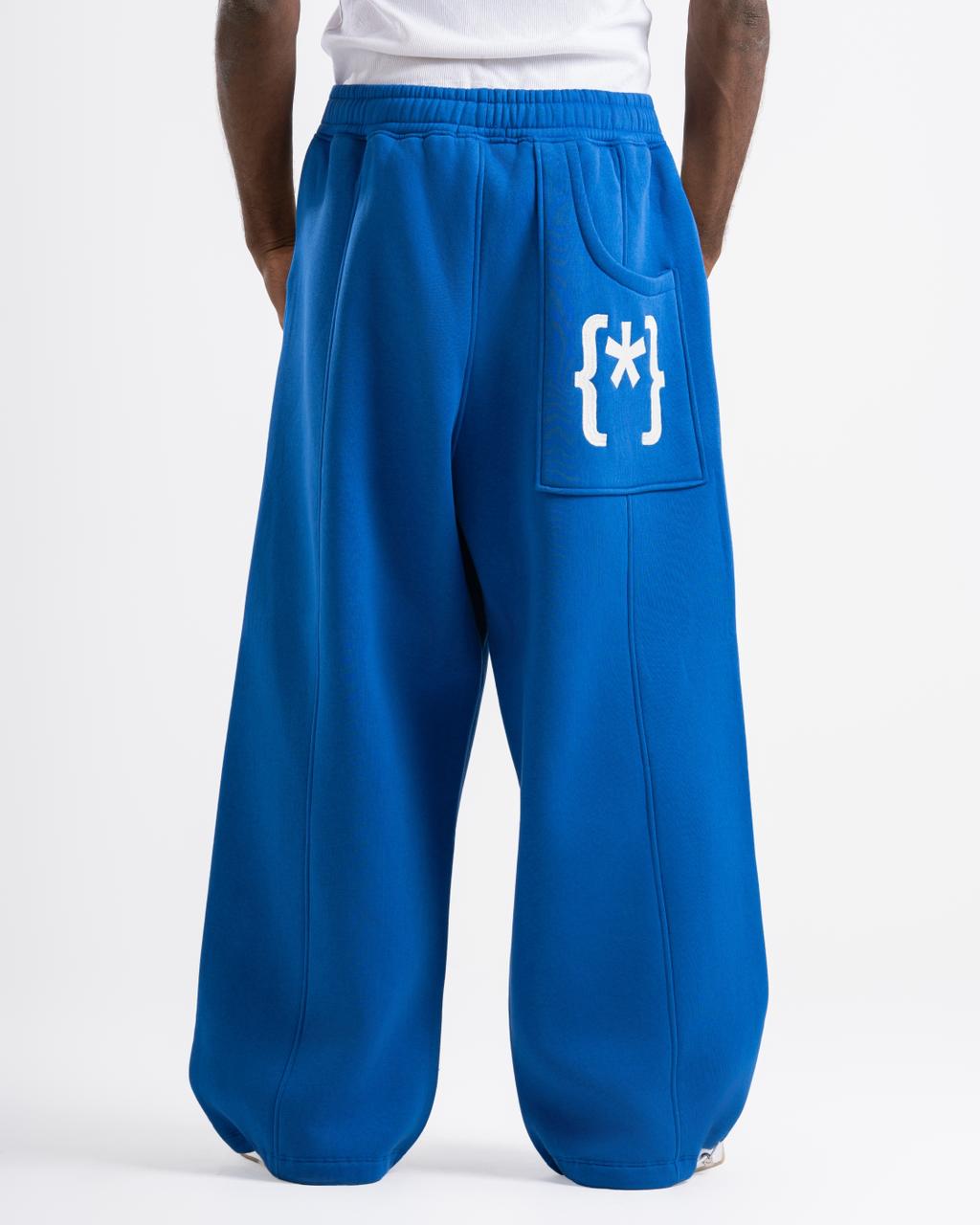 CODED BLUE SWEATPANTS