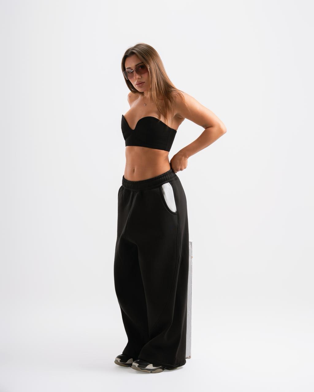 CODED BLACK SWEATPANTS